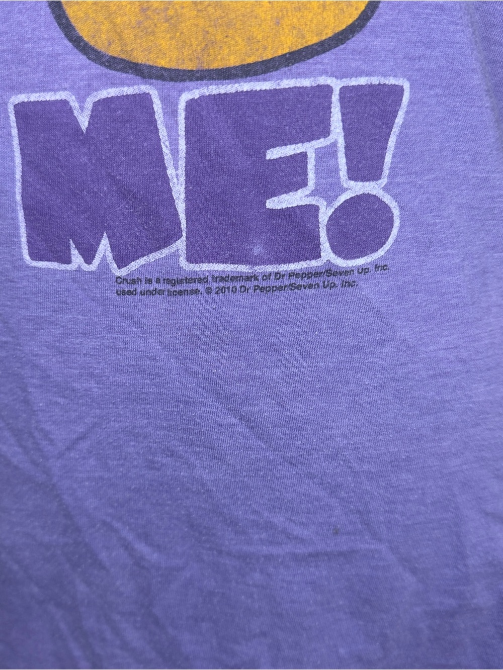Y2K Have a Crush On Me! Purple Graphic Tee - Picture 2 of 9